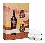 Zacapa Solera Gran Reserva, Exquisiter Rum aus Guatemala, in edler Geschenkverpackung mit 2 Nosing-Gläsern, 40 Prozent vol, 700 ml Einzelflasche, Geschenkset mit zwei Gläsern