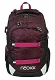 neoxx Active Schulrucksack I Schulranzen für die weiterführende Schule I Ergonomischer Rucksack für Jungen und Mädchen I Tornister (Crazy in Mesh)