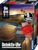 Die drei ??? Detektiv-Uhr von KOSMOS 632298, Detektivspielzeug, Detektiv Ausrüstung, Detektiv Set, Mitbringsel Kindergeburtstag, Geschenk für Kinder ab 8-12 Jahre