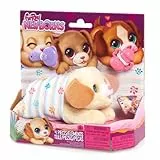 furReal Newborns Welpe, interaktives Haustier, Kleiner Plüschwelpe mit Soundeffekten und Bewegungen, Kinderspielzeug ab 4 Jahren von Just Play