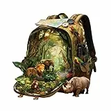 KaayeeWood Holzpuzzle Erwachsene,Rainforest Quest Holzpuzzle,Einzigartige Wooden Puzzle Mit Geschenkbox,Geschenke für Erwachsene 14+(255 Stück,34 * 33.2cm)