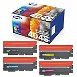 4er-Pack CLT-K404S P404C Toner CLT P404S P404C Multipack Toner für Samsung C480W schwarz Toner Xpress SL C480FW C430W C48X C480 C430 C480FN CLT-K404S CLT-Y404S CLT-C404S CLT-M404S Series (4 Pack)