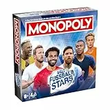 Winning Moves Monopoly Weltfussball Stars - Brettspiele für Freunde - Gesellschaftsspiele Fussball Edition - 2-6 Spieler Spiele ab 8 Jahren