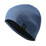 Oscenny Mütze,Doppellagige Warmes Fleece Helle,Glatte,Langlebige,Solide Wintermütze Strickmütze für Laufen,Radfahren,Totenkopf,Ski,Joggen,Wandern Herren Damen Winter
