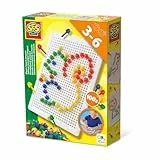 SES Creative 14046 Mosaik Steckspiel, diverse Farben, Mittel
