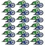 Bismark Korrekturband, weiß, 5 mm x 12 m, ideal für Schulbedarf und Bürobedarf, zum sofortigen Löschen und Schreiben (36 Stück)