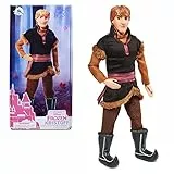 Disney Store Offizielle Kristoff-Puppe für Kinder, Die Eiskönigin, 32 cm, vollbewegliche Puppe mit ausgearbeitetem Haar und Sherpastiefeln, geeignet ab 3 Jahren
