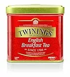 Twinings English Breakfast Tee Dose 100g, Schwarztee ∙ Voller, runder und kräftiger Schwarztee aus den besten Teegärten von Sri Lanka und Indien. Black Tea, 6er Pack (6 x 100 g)