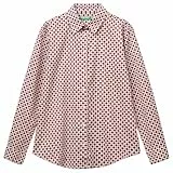 United Colors of Benetton Damen Camicia 5q6sdq0ay Hemd, cremeweiß, X-Small