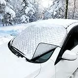 Frontscheibenabdeckung Scheibenabdeckung Auto Winter Frostabdeckung Sonnenschutz, Ultra-Dick Windschutzscheibenabdeckung Windschutzscheibe Abdeckung