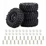 VGEBY Gummireifen, 4-teiliges Set 1:10 Reifen Gummireifen für Rock Crawler Off Road RC Fernbedienung Autoteil, #277, VGEBYG2QU79APE4