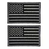 BESPORTBLE 2er-Set Taktische Patches – Selbstklebende USA-Flaggen Applikationen für Militäruniformen, Rucksäcke & Outdoor-Ausrüstung
