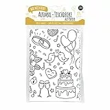 JEKA Tischdecke aus Papier zum Ausmalen, Motiv: Hochzeit, Ausmalbilder, Hochzeit, Ausmalerei, Hochzeit, Dekoration für Hochzeit, Aktivitäten für Kinder
