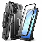 SUPCASE für Samsung Galaxy A17 Hülle 5G Bumper Case 360 Grad Handyhülle Robust Schutzhülle Cover (Unicorn Beetle Pro) mit Displayschutz, Ständer & Gürtelclip für Galaxy A17 (Schwarz)