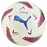 PUMA Orbita LaLiga 1 HYB Soccer Ball, White, 5