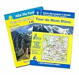 Tour du Mont Blanc. Ediz. multilingue. Con carta 1:50.000 (Alte vie)