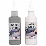 efco Sock-Stop Socken-Strümpfe, Latex, rutschfest, modisch, cremefarben