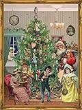 Richard Sellmer Verlag Adventskalender 'Christmas Eve' mit Glimmer