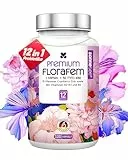Sonnesee FloraFem für Frauen 12 Kulturen, 50 Milliarden KBE, 120 Kapseln (4 Monate Vorrat) mit D-Mannose Cranberry & Zink – Für natürliches Gleichgewicht im Intimbereich Vegan
