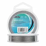 BENECREAT 100m 0.3mm 7-Strang Tiger Tail Perlendraht 201 Edelstahl Nylonbeschichteter Craft Jewelry Perlendraht für die Herstellung von Bastelschmuck