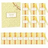 SCENTORINI Duftsäckchen Duftbeutel Vanille Duft Sachets für Schubladen und Schränke, Duft aus naturreines ätherisches Vanilleöl 14 Pack