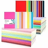Koogel Mini-Taschennotizbücher, kleine Blanko-Notizbücher, Notizblöcke, 9 x 14 cm, Tagebücher, 20 Farben, für Studenten, Reisende, Schulbedarf, 40 Stück