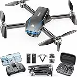 PLEGBLE Drohne mit Kamera 4K für Kinder, Mini Drohne Erwachsene, Bürstenlosem Motor FPV RC Drone mit 5G WiFi, Höhenhaltung, 3D Flip, Kopflos Modus, Flugbahn, Spielzeug Geschenke für Jungen ab 8 Jahre