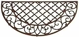 Esschert Design Edle Landhaus Stil Gusseisen Fußmatte, Fußabstreifer, Türmatte, Fußabtreter, Maße 66,5 x 34 x 1,8 cm