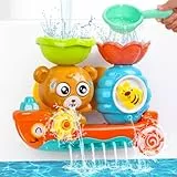 CANMALCHI Badewannenspielzeug ab 1 2 3 4 Jahr,Badespielzeug Baby ab 1 Jahr,Spielzeug ab 1 2 3 Jahr MäDchen Junge Geschenk,Badewanne Spielzeug Kinder,Wasserspielzeug Kinder,Kinderspielzeug ab 1 2 3jahr