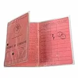 Exacompta 5394E 10er Pack Hüllen für alte Führerscheine zum ausklappen aus PVC 88x125mm transparent Schutzhülle Dokumentenhülle