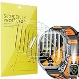 Blueshaweu Schutzfolie Kompatibel mit Joautrial GPS Smartwatch Herren 2,13' K72, HD klar Flexible TPU Displayschutzfolie [6 Stück] Kompatibel für Joautrial K72 Smartwatch (transparent)