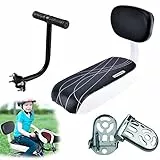 auvstar Kinder Sicherheits Fahrrad Rücksitz Zubehörsatz, Hinteres Sitzkissen Armlehne Fußstütze Set für Mädchen/Jungen/Kinder