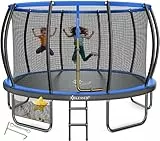 KESSER® Trampolin Outdoor Ø 244/305/366/427 cm, GS-Zertifikat, Gartentrampolin für Kinder & Erwachsene