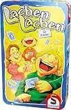 Schmidt Spiele 51209 Lachen, Lachen für Kinder, Reisespiel in der Metalldose