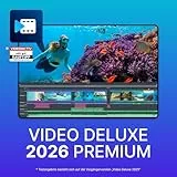 MAGIX Video deluxe Premium 2026 - Videobearbeitung für alle | Videobearbeitungsprogramm | Videoschnittprogramm | für Windows 10/11 PC | 1 Download Lizenz für 2 Geräte