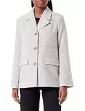 PIECES Damen Pcjudo Blazer Jacket, Light Grey Melange ,S