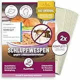 Plantura Schlupfwespen gegen Lebensmittelmotten, Komplett-Lösung mit 6 Karten (2 Karten à 3 Lieferungen) - hochwirksame & nachhaltige Bekämpfung, Alternative zu Mottenkugeln