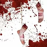 Künstliche Körperteile Halloween Dekoration Realistische Mintimellen | Creepy People Körperteile für Haus Garten Party Karneval Festival Horrordekoration erforderlich in der Party