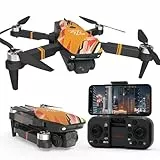 TTROARDS Drohne mit Kamera 1080P, Bürstenloser Motor 270° Hindernisvermeidung Optische Flusspositionierung Mini Drohnen für Anfänger, Faltbarer RC Quadrocopter Spielzeug für Kinder, TT19