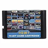 112 1 Spiel Kassette 16 Bit Spiel Kassette für Megadrive Spiel Kassette für und NTSC