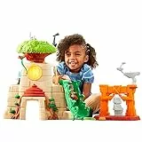 Star Wars Tenoo Jedi-Tempel, 50,5 cm cm hohes Spielset mit Lichtern und Geräuschen, 2 Action-Figuren, Vorschulspielzeug ab 3 Jahren