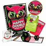 DENKRIESEN Happy Double – Kartenspiel mit Würfeln für Kinder & Familie | 2–8 Spieler, ab 8 Jahren | einfaches Gesellschaftsspiel mit hohem Spaßfaktor | ideal für Spieleabend & Reisen oder als Geschenk