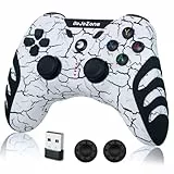 DoJoZone PC Controller Wireless, PS3 Controllers Gamepad PC mit Hall Effect Joysticks/Vibration, 2,4G Gaming Controller für Windows 11/10/8/7, PS3, Android TV/TV Box, Laptop, Steam, Raspberry Pi