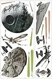 RoomMates RMK3076GM RM - Star Wars Todesstern Wandtattoo, PVC, Bunt, 48 x 13 x 2.5 cm