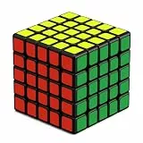 ROXENDA Zauberwürfel Speed Würfel- Einfaches Drehen & Glatt Spiel, Super-haltbarer Aufkleber mit Lebendige Farben (5x5x5)