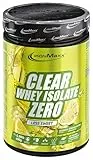 IronMaxx Clear Whey Isolate Zero - LESS SWEET - Lemon Ice Tea 400g Dose | Klares Molkenprotein-Isolat ohne Zucker | Laktosefreies Clear Protein | Protein Limonade mit fruchtig-erfrischendem Geschmack