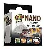 Zoo Med CE-40NE Nano Ceramic Heat Emitter 40 W - 24 Stunden Wärmequelle für Nano Terrarien