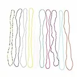 Holibanna 10 Stück Taillenperlenketten Bunte Bauchketten Sexy Afrikanischer Körperbikinischmuck für Frauen Und Mädchen (Gemischte Farbe)