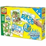 SES Creative 14456 Malen mit Wasser-Versteckte Tiere bunt