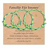 CheersLife Geschenk für Familie,Geschenke für Mama Papa Sohn Tochter,Armband Kinder, Mutter Sohn Armband Vater Tochter Geschenk für Geburtstag Weihnachten Einschulung Abschluss Zurück zur Schule